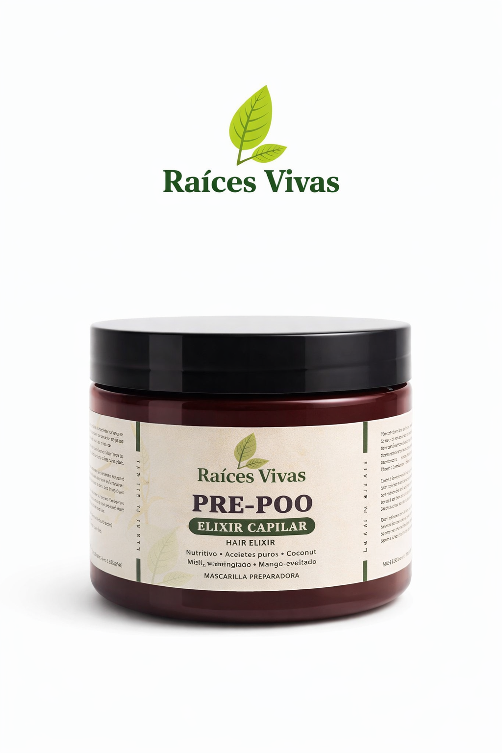 Pre-Poo Raíces Vivas – Hidratación Profunda