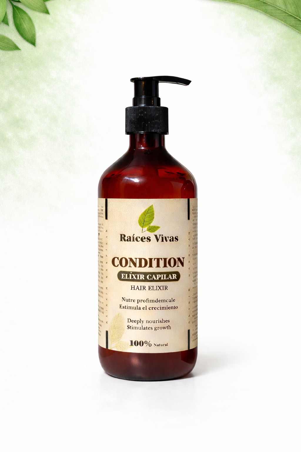 Acondicionador Raíces Vivas – Hidratación y Fuerza